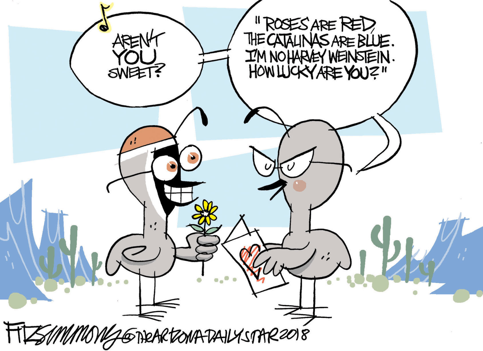 Daily Fitz Cartoon: Valentine's Poem